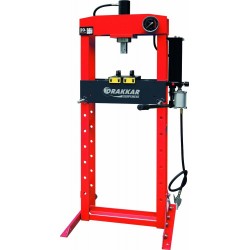 Presse d'atelier manuelle et pneumatique 20T bâti soudé Presse d'atelier manuelle et pneumatique 20T bâti soudé