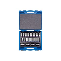 Coffret de douilles longues métriques 1/2" - 25 pièces - King Tony