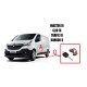 Barillet de porte/coffre pour Renault avec clef
