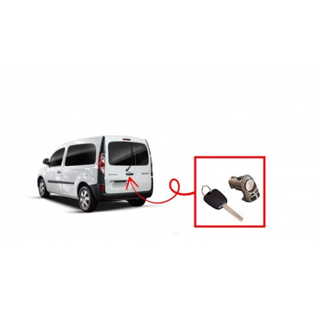 Serrure de porte arrière pour Renault KANGOO avec clef