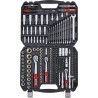 Coffret de douilles 1/4" 3/8" 1/2" - 219 pcs