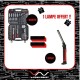 LOT coffret douille/cliquet + 1 Lampe 700 lumen offert