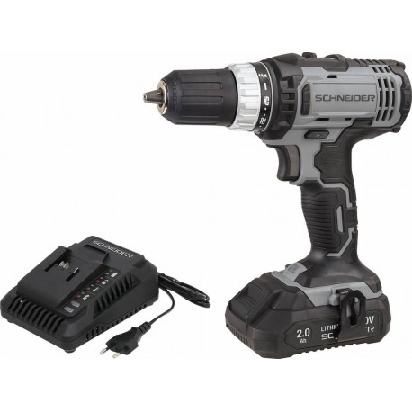 Perceuse visseuse 20V 35Nm 1 batterie 2Ah Li-ion - mallette