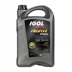 Huile moteur Igol PROFIVE FPW03 5W30 - bidon de 5 litres