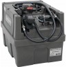 Cuve gasoil 200L PE avec pompe 24V, batterie Li-ion 20V 4Ah, pistolet auto, prête à l’emploi et conforme ADR - LIVRAISON OFFERTE