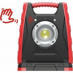 Projecteur mobile LED 10W 1000 lumens rechargeable, portable