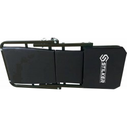 Chariot de visite 6 roues avec appui-tête repliable en tabouret – Structure robuste – Charge 100 kg – 2 en 1 atelier