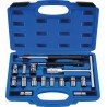 Alésoirs de siège d'injecteur - coffret de 17 pcs