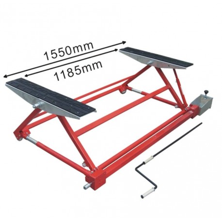 Mini pont mobile basculant 1.5 tonnes