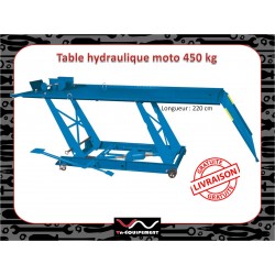 Table élévatrice moto 450 kg STILKER | VN Équipement