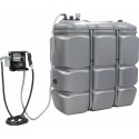 Cuve de stockage gasoil PEHD DP 1500L et station avec filtre 230V 50 l/min