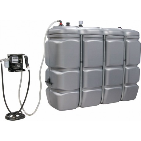 Cuve de stockage gasoil PEHD DP 2000L station avec filtre 230V 50 l/min - STILKER