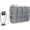 Cuve de stockage gasoil PEHD DP 2000L station avec filtre 230V 50 l/min