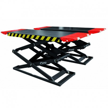 PONT ÉLÉVATEUR MULLER AUTOMOTIVE 3T DOUBLE CISEAUX , EXTRA-PLAT