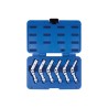 Coffret de douilles bougies articulées 3/8"