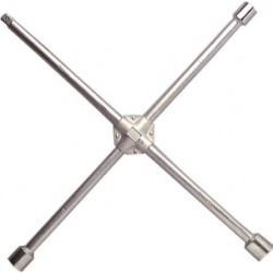 Clé en croix Poids Lourd carré 3/4" douilles 24-27-30mm - DRAKKAR