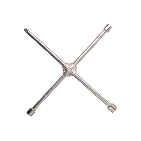 Clé en croix Poids Lourd carré 3/4" douilles 24-27-30mm - DRAKKAR