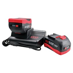 Pack avec un chargeur de batterie 18V, et deux batteries 18V 5Ah - M7