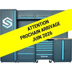 Mobilier d'atelier 4 éléments plateau bois 25mm - 147 outils