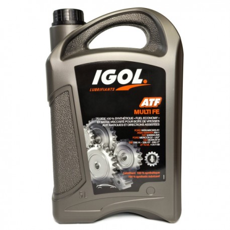 Huile Boite de vitesse automatique Igol ATF MULTI FE - 5 litre