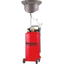 Vidangeur par gravité et aspiration 80 Litres Drakkar equipement