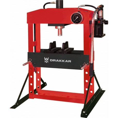 Presse d'atelier d'établi manuelle 15T bati soudé