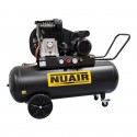 Compresseur à Piston Silencieux 3 CV - Réservoir 150 L - 230V TECH PRO NUAIR -Pression 10 Bars - Usage Intensif Professionnel