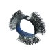 Brosse métallique crochue M7