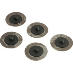 Disque de ponçage 50mm grain 60 - lot de 5 pcs