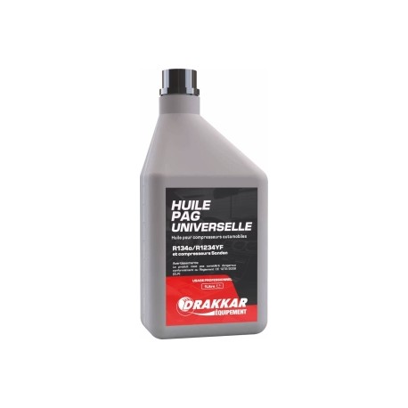 Huile climatisation universelle PAG 1L