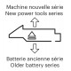 Adaptateur batterie new - old