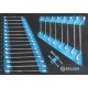 Servante d'atelier 7 tiroirs composée de 164 outils - modules mousses