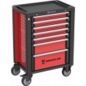 Servante d'atelier 7 tiroirs composée de 237 outils - modules finition métal