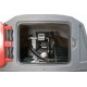 Cuve de stockage gasoil PEHD DP 5000L avec armoire intégrée pour station à gasoil 230V 50 l/min et pistolet /compteur/filtre