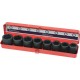 Douilles à chocs 3/4" de 26 à 38mm pour Poids lourd - coffret métallique de 8 pcs