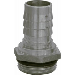 Raccord acier male 1'' cannelé 25mm - PIUSI