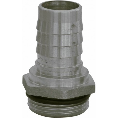Raccord acier male 1'' cannelé 25mm - PIUSI