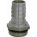 Raccord acier male 1'' cannelé 25mm - PIUSI