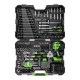Mallette d'outils 152 pièces avec clé à chocs Brushless 20V 800 Nm - JBM