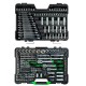 Coffret à outils 216 pièces avec douilles hexagonales 1/4", 3/8" et 1/2" - JBM