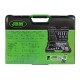 Coffret à outils 216 pièces avec douilles hexagonales 1/4", 3/8" et 1/2" - JBM