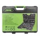 Coffret à outils 179 pièces avec douilles hexagonales 1/4", 3/8" et 1/2" finition chromée - JBM