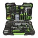 Coffret à outils 302 pièces avec douilles hexagonales 1/4" et 1/2" finition zinguée