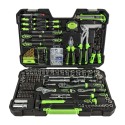 Coffret à outils 302 pièces avec douilles hexagonales 1/4" et 1/2" finition zinguée - JBM