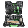 Coffret à outils 72 pièces avec douilles hexagonales 1/4" et 1/2" finition zinguée