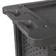 Servante d'atelier 7 tiroirs égaux verte vide avec plateau ergonomique