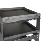 Servante de diagnostic multifonction avec 4 plateaux et compartiment verrouillable