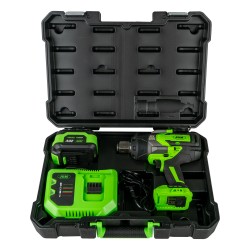 Clé à chocs sans fil Brushless 1" 2300 Nm avec batterie et mallette de transport