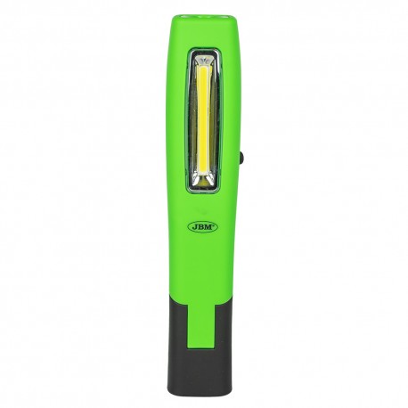 Lampe LED portative 1000 lm avec base magnétique articulée et double crochet