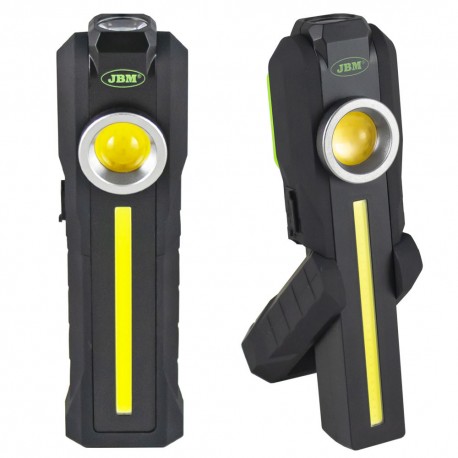 Mini lampe LED 300 lm avec base magnétique articulée rechargeable